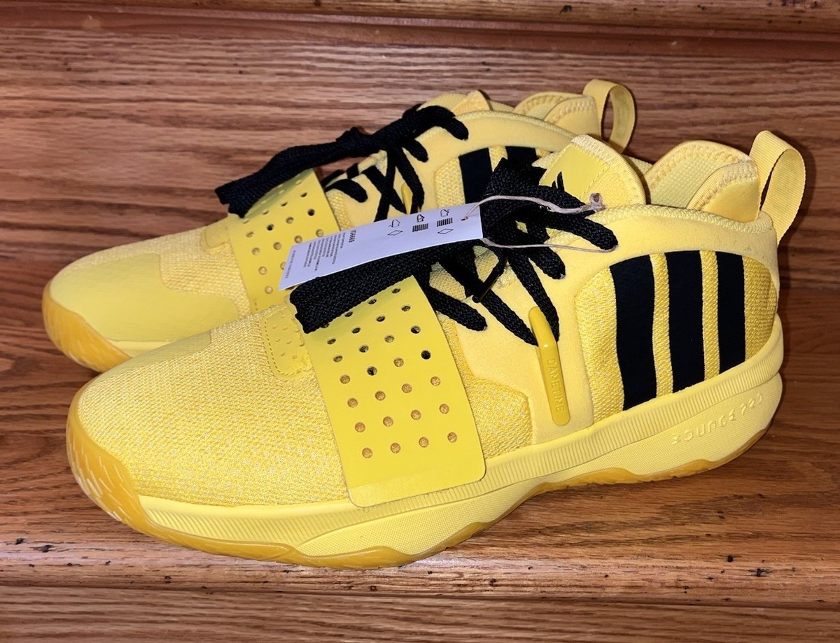 Adidas Dame 8 EXTPLY Alabama State Hornets IE3406 Men's US 10.5