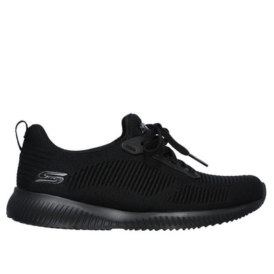 Schuhe Universal Damen Skechers Bobs Squad Tough 32504BBK Schwarz