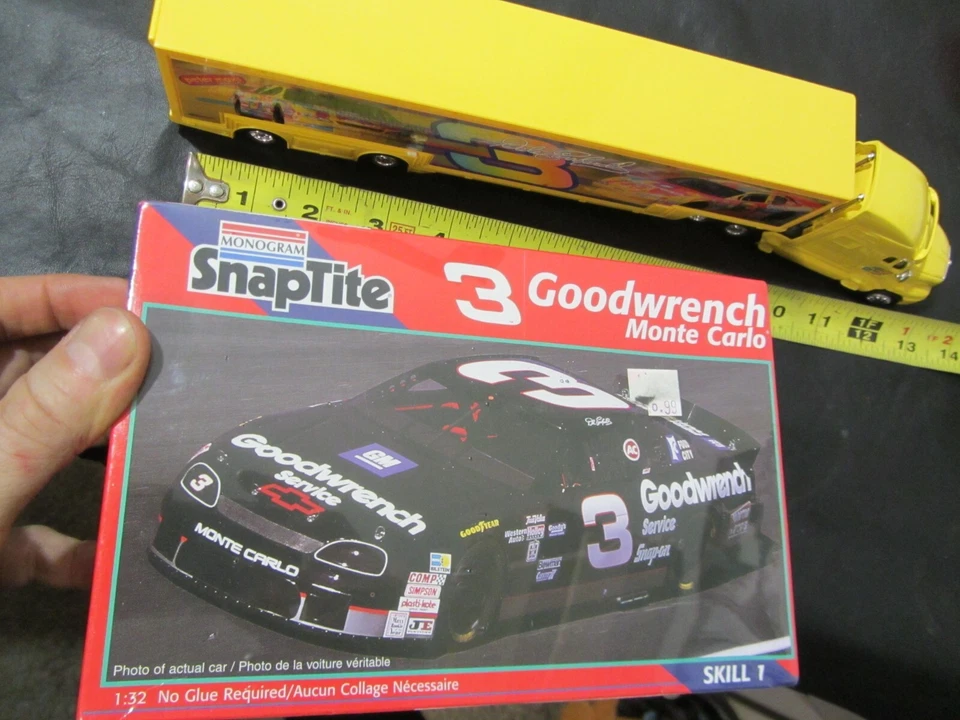 Earnhardt Semi Hauler truck w/ DVD set car keychain knife clock model+ - Image 3 of 4