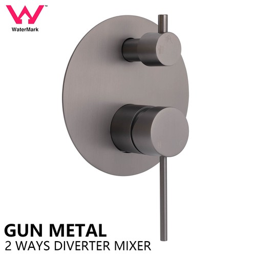 WELS Gun Metal Kitchen Basin Mixer Tap Spout Shower Head Set Rail Wall Arm Drain - Picture 81 of 240