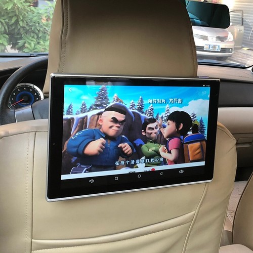 Écran de télévision de voiture Android appuie-tête moniteur pour Audi A6 C6 C7 divertissement siège arrière - Photo 1/9