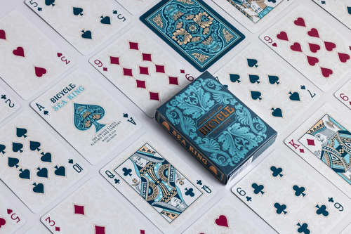 Brand New Bicycle Sea King Playing Cards - Picture 2 of 2