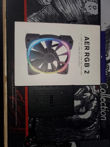 NZXT Aer RGB 2 HF-28120-B1 LED Cooling Fan With Controller