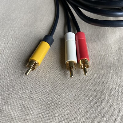 Microsoft XBOX 360 E S Slim Composite AV Cable X821376-001