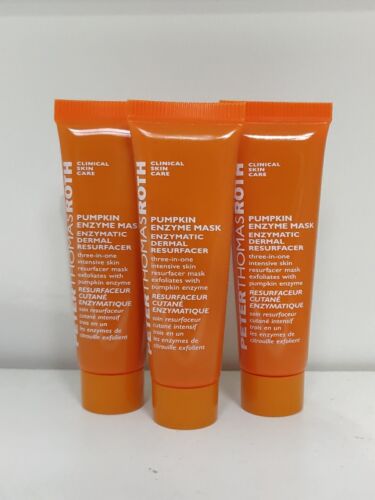 Peter Thomas Roth Masks Pumpkin Enzyme Face Mask 3x14ml Travel Size - Picture 2 of 6