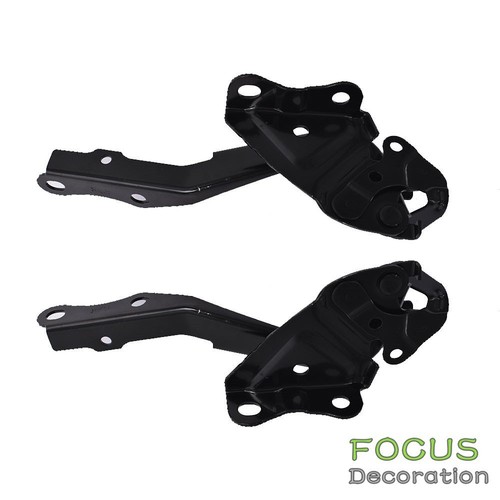 TO1236184 TO1236183 Black Steel Hood Hinge Kit For Toyota Highlander 2008-2013 - Picture 4 of 7