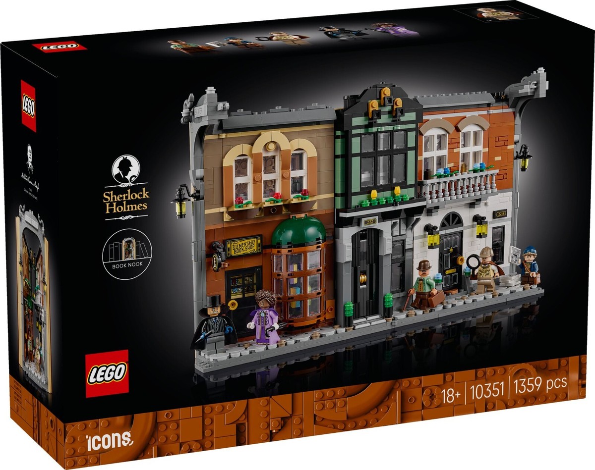 LEGO Icons 10351 Sherlock Holmes: Book Nook – Brand | eBay