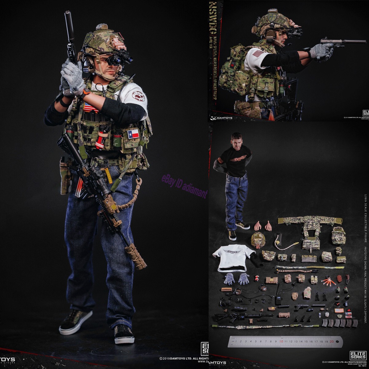 DAMTOYS Naval Special Warfare Development Group 1/6 Action Figure