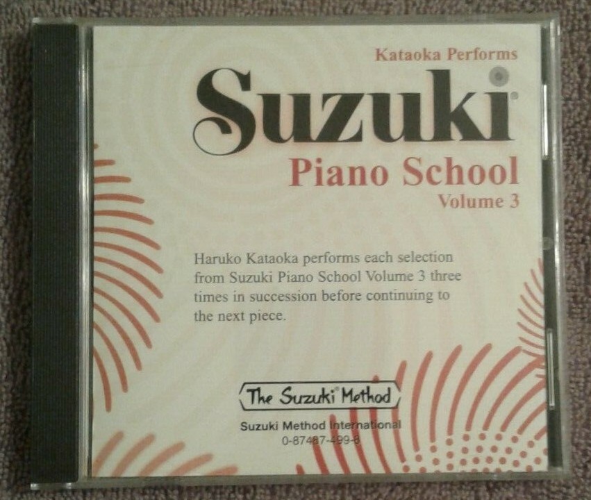 Suzuki Piano School Volume 3 CD Only | eBay