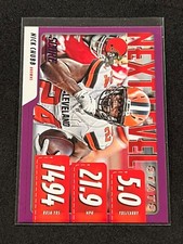 2020 Panini Score Football Nick Chubb Next Level Stats Purple #NLS-NC - Browns
