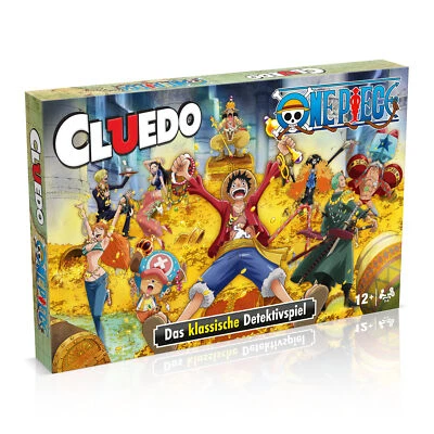 WINNING MOVES Cluedo - One Piece Brettspiel Gesellschaftsspiel Spiel Krimi-Spiel ab 12 Jahren