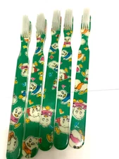 5-PACK  FUN Vintage Designer Toothbrush NEW By Alan Stuart New York