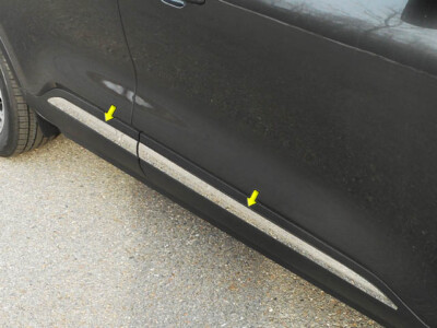 Stainless Chrome Lower Body Side Molding Insert Trim 4PCS for Ford Escape 20-21