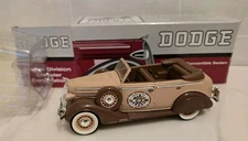 DODGE 1936 SEDAN CONVERTIBLE LIBERTY CLASSICS SPECCAST COIN BANK AACA 100TH 1996