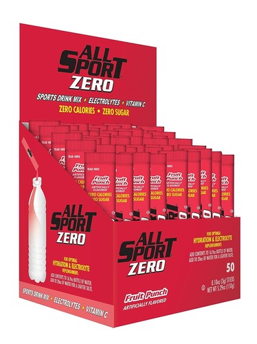All-Sport Zero - Sports Drink Sticks - 50 Count - Picture 2 of 12