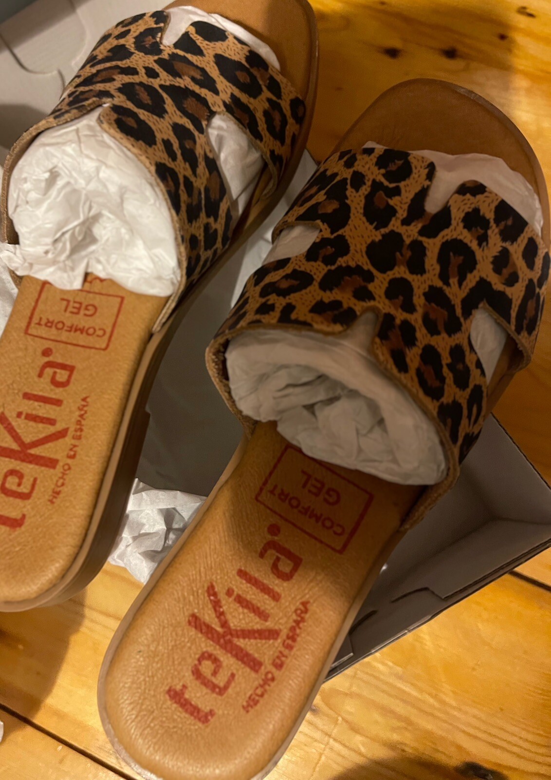 Sandalia Tekila increíble suela de gel