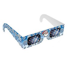 3D Christmas Glasses 3 PACK Holiday Hologram Holiday Images 3d Xmas lights