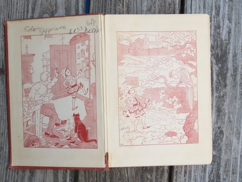 antique The Adventures of Pinocchio book Gallodi illustrate Frederick Richardson - Imagen 3 de 8