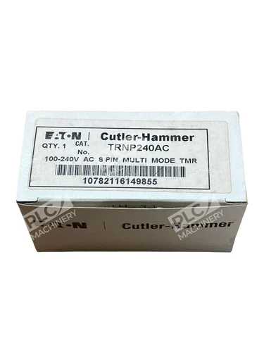 Eaton Cutler Hammer TRNP240AC 100-240V AC 8 Pin Multi Mode Timer