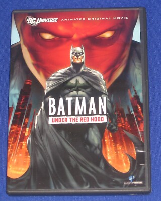 Batman Under The Red Hood DVD 2010 Animated Original Movie DC Comic WB Used  Disc