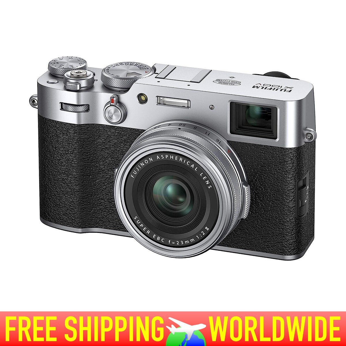 Fujifilm X100V 26.1MP Compact Camera - Silver for sale
