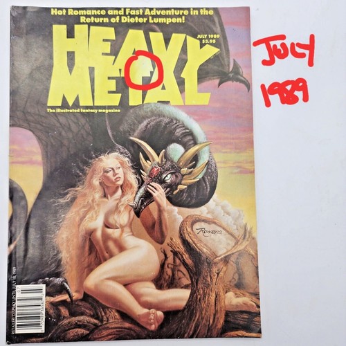 Heavy Metal Magazine Various months from the 80's great condition ! Pick/Choose