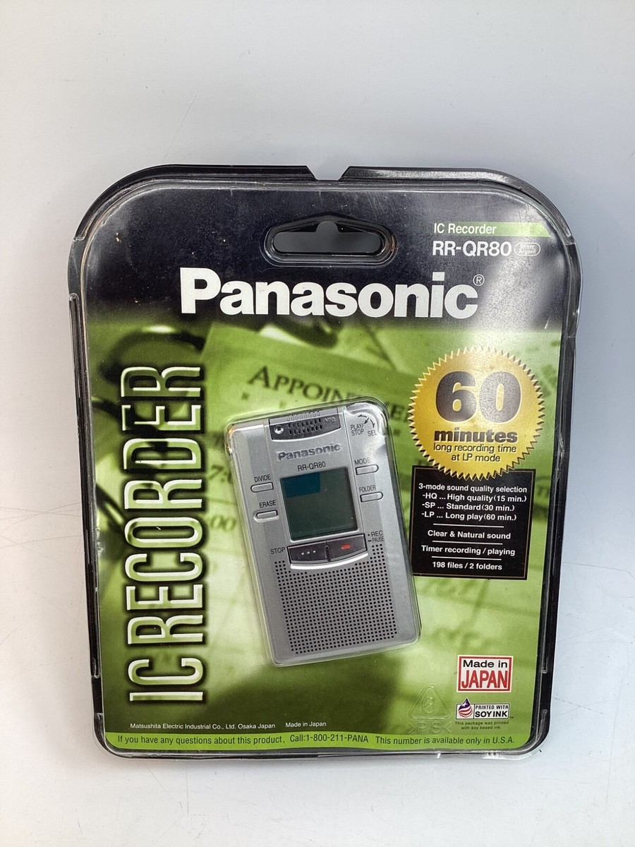 Panasonic パナソニック ICレコーダー RR-SR30 Panasonic パナソニック