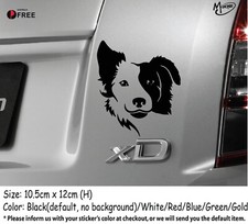 Border Collie Stickers -reflectivemetallic Color Funny Car Decals Stickers Bl