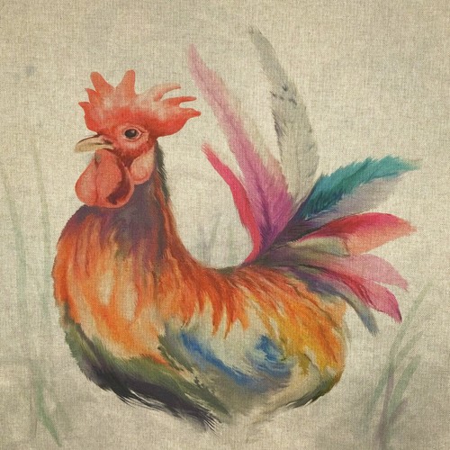 Paneles de cojín artesanales de tela rica en algodón de aspecto de criatura de campo animal - Imagen 42 de 88