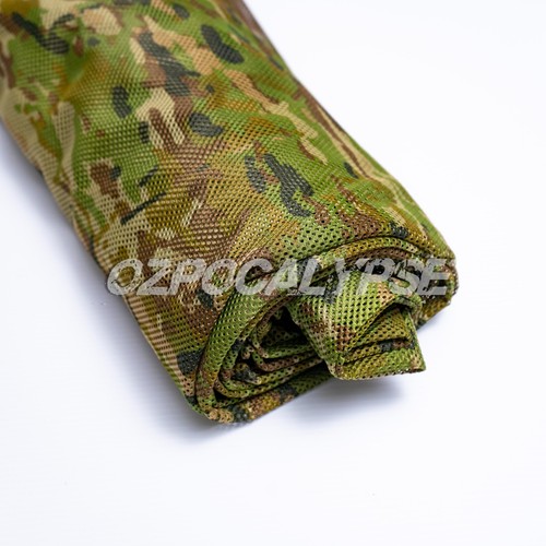 Australian Multicam Scrim Mesh - Fabric AMCU Army Military Camouflage Tbas Net - Bild 1 von 4