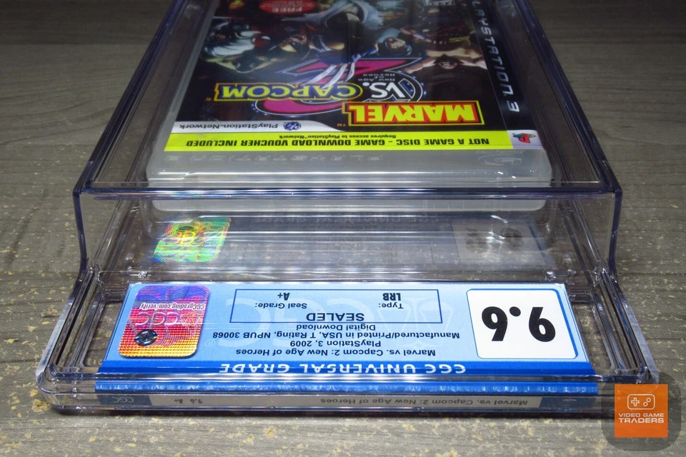 CGC 9.6 A+ - Marvel vs. Capcom 2 [READ DESCRIPTION] PlayStation 3, PS3 NEW! - Image 4 of 4