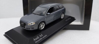 Audi A4 Avant (B7) 2004 Grey Met 1:43 Minichamps 400014410 Limited
