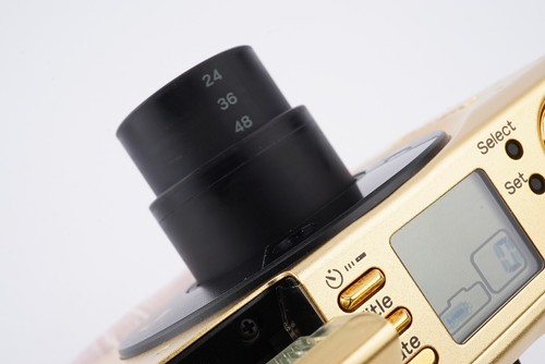 N.MINT Canon IXY Gold 60th Anniversary APS Film Point and Shoot Camera JAPAN - Picture 12 of 17