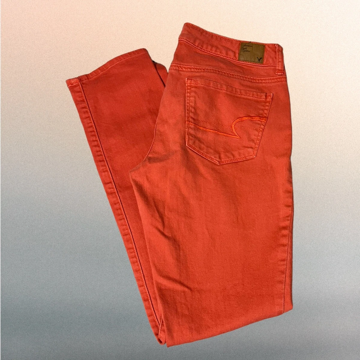 Red jeans store american eagle
