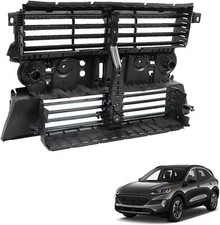 SEBLAFF Automotive Radiator Grille Control Shutter Assembly