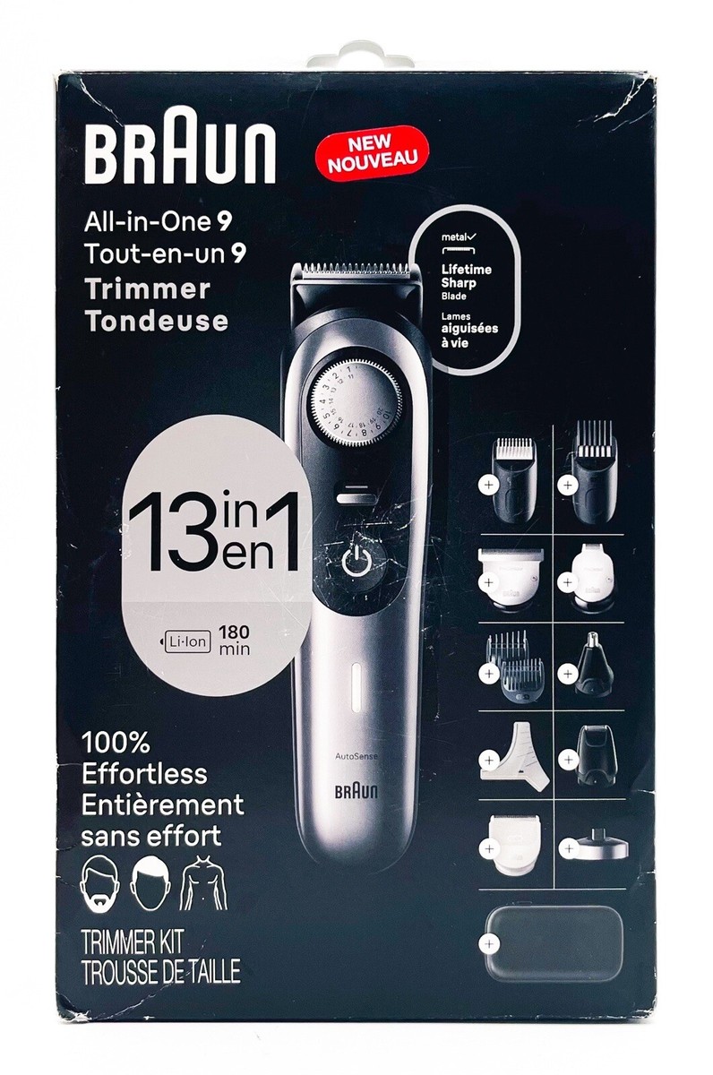 Braun All In One Trimmer 9 - 13 In 1 Style / Trimmer Kit - Model
