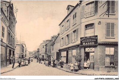 AAPP7-76-0619 - Cafe de BLANGY SUR BRESLE - MASSE-PETIT - Familiensalon