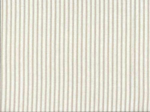 Farmhouse Table Runner Country Cottage Home Decor Ivory Ticking Stripe Runner - Picture 5 of 6