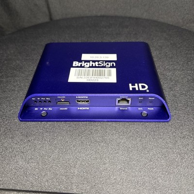 Brightsign HD223 HD3 Digital Networked Full HD Media Player Controller HDMI #3