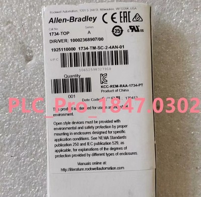 1734TOP 1PCS Brand NEW   1734-TOP Terminal Base  Fast delivery *mc