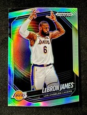 2024 Panini Prizm Black LeBron James Black Gold #52 card