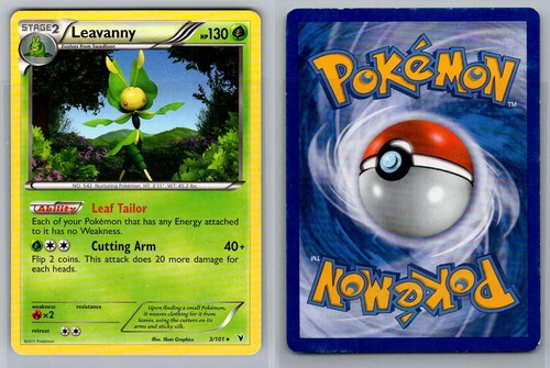 Leavanny 3/101 Holo R Noble Victories Pokemon MP