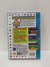 ESPN Baseball Tonight (Sega CD) Complete w/Manual - Tested Works
