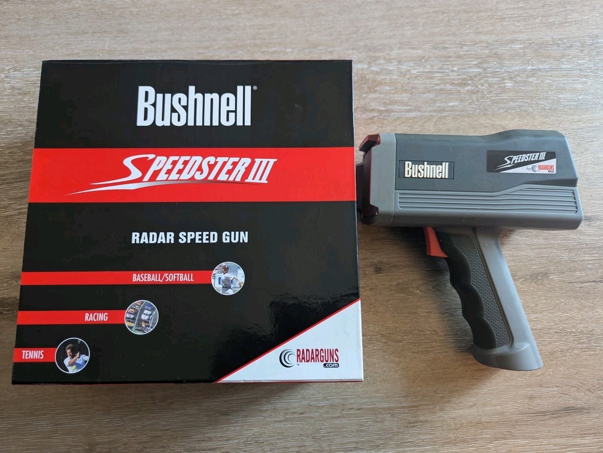 Bushnell Speedster III Baseball Radar Speed Gun Softball Tennis | eBay