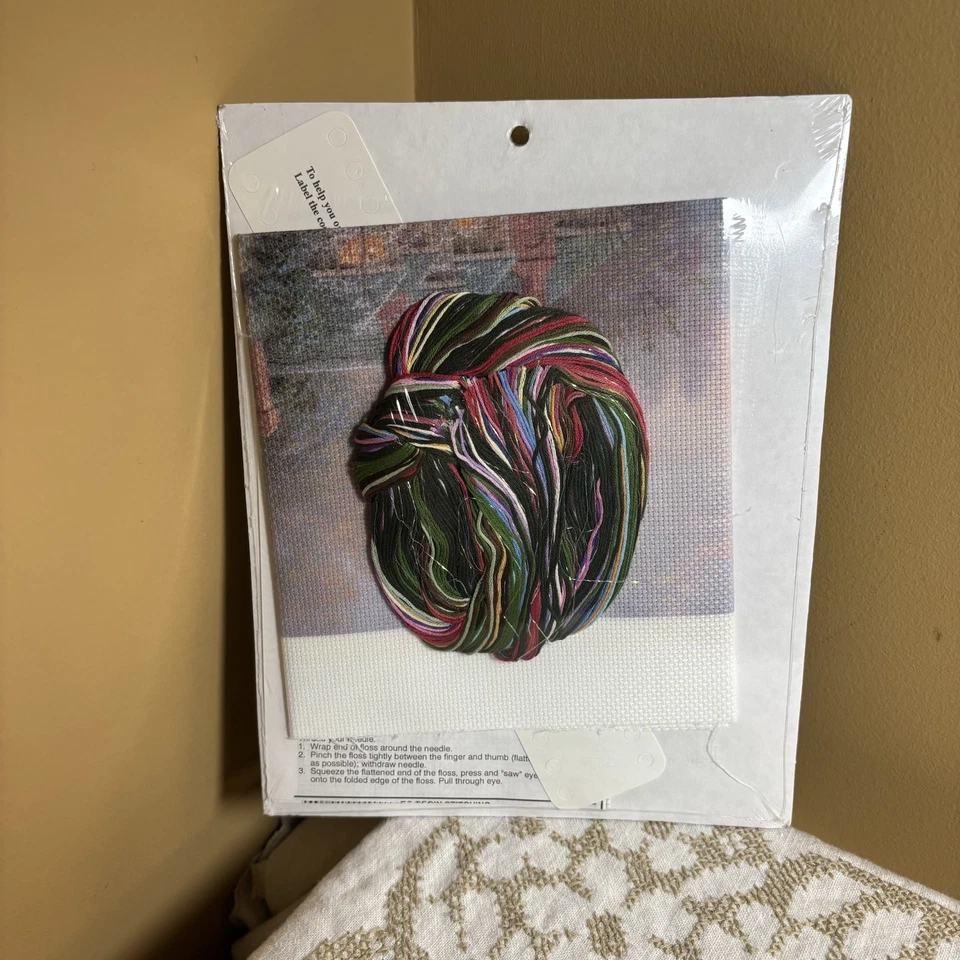 BEYOND SPRING GATE CROSS STITCH PATTERN - THOMAS KINKADE 51070 new - Image 3 of 3