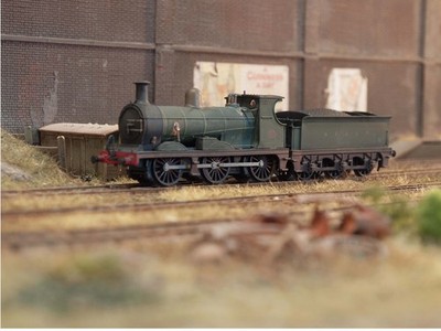 Spur O Lokomotive: Weathered Wainwright C Class, stark verrostet. Ref M2