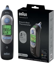 Braun IRT6520US Battery Powered Infrared Digital In Ear Thermometer  with...
