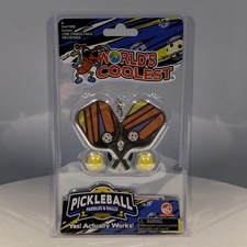World's Coolest PICKLEBALL Game Smallest Barbie Toy Miniature Keychain