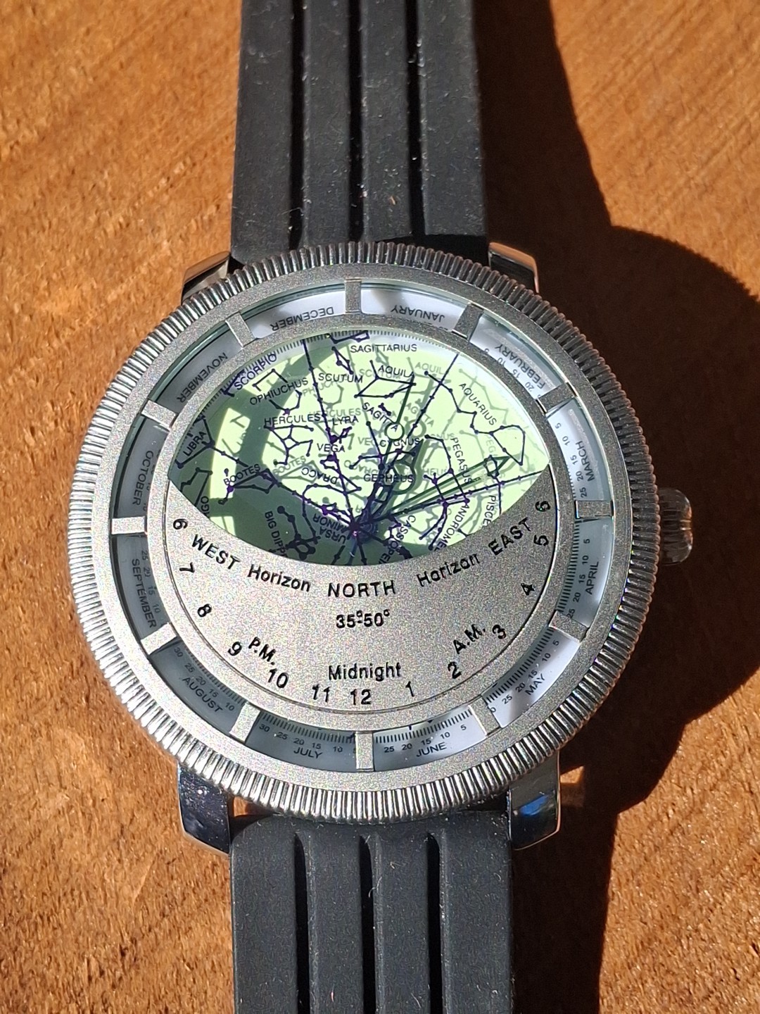 Planisphere Celestial Map Watch  Astronomy Conste… - image 1