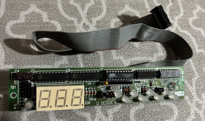 CI Design Circuit Board 850-RD42 With Atmel AT89C2051